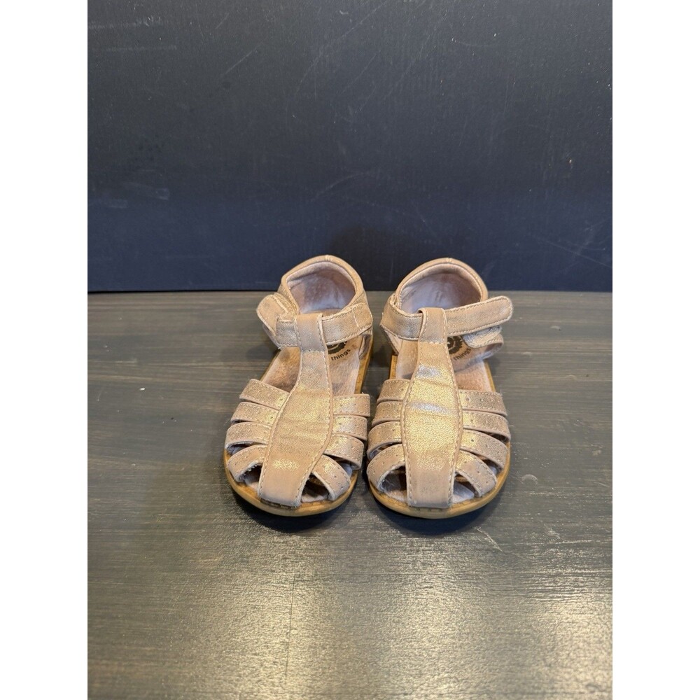 Livie & Luca Gold Paz Sandals Size 7